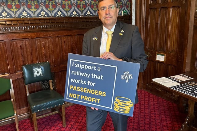 Newton Abbot MP backs public railways