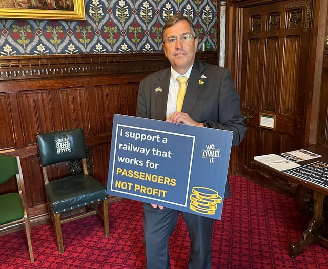Newton Abbot MP backs public railways