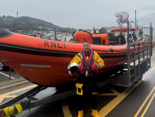Capsized dinghy is Lee’s first lifeboat shout