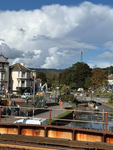 Brunswick Place is closed due to the ongoing SWW project. Photo Judith Cox