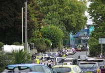 Traffic chaos in Newton Abbot as temporary lights on key road