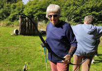 Bullseye! Newton Abbot WI ladies' fabulous morning of archery and axe throwing