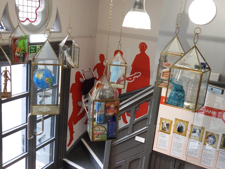 Newton Abbot Museum celebrating fifth anniversary at Newton's Place.