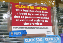 Seven more Torbay shops shut down by police and trading standards