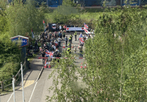 Leader issues ‘define by actions’ plea over asylum hotel protests