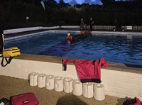 Rescue training at pool 'fantastic opportunity', says fire crew 