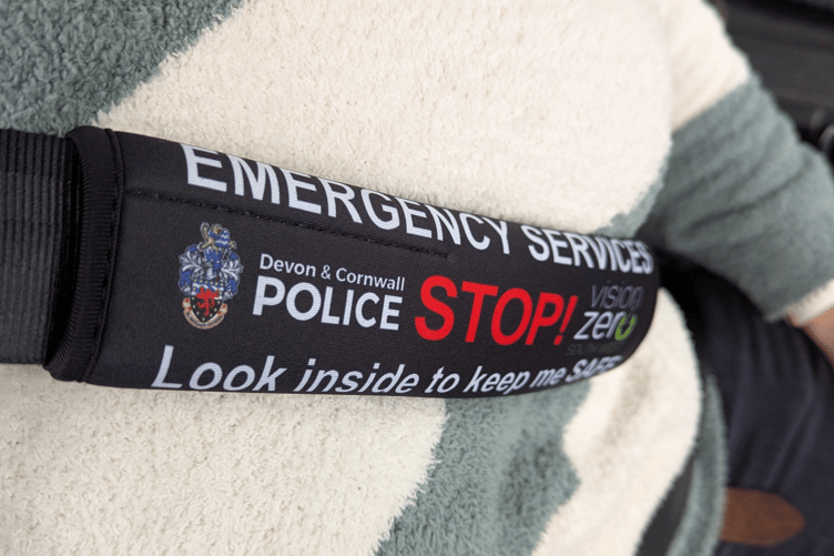 The new seatbelt covers