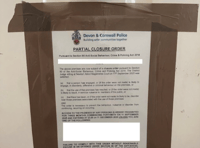 Police crackdown on antisocial behaviour with closure orders