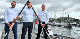 Pilots take on gruelling Atlantic row