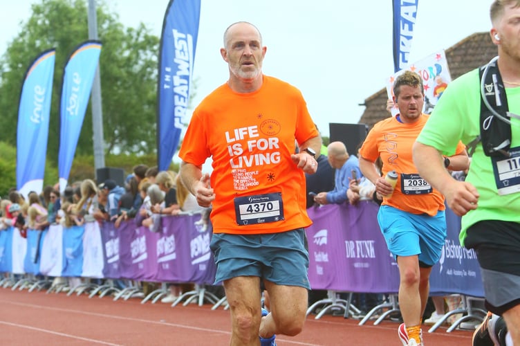 Alex Lyons admitted that his 50@50 challenge has been much tougher than he imagined.