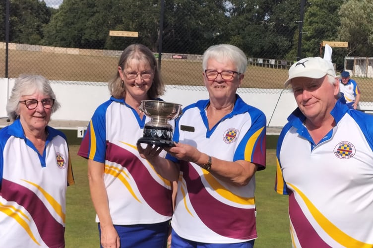 Ladies triples winners at Chudleigh