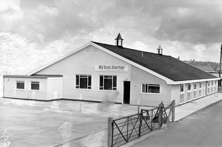 The Mid-Devon Advertiser's former premises in Wharf Road, Newton Abbot