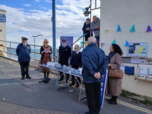 Open day marks decade of Teignmouth watch tower