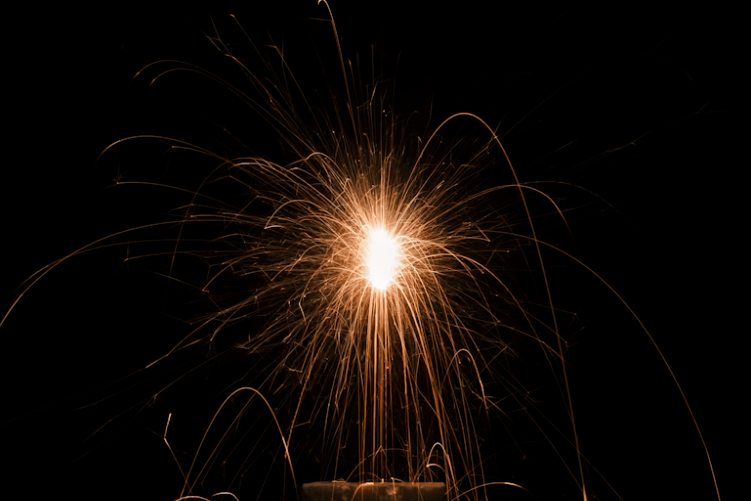 Fireworks stock image
