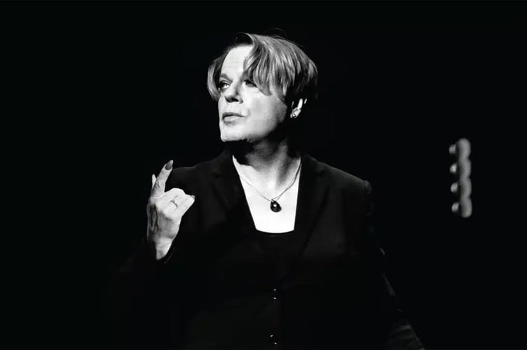 Eddie Izzard takes on the cast of Hamlet at Exeter's Northcott Theatre later this month