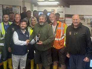 Lifeboat stalwart 'honoured' to serve 30 years