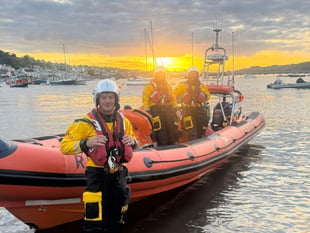 First lifeboat shout for new recruit