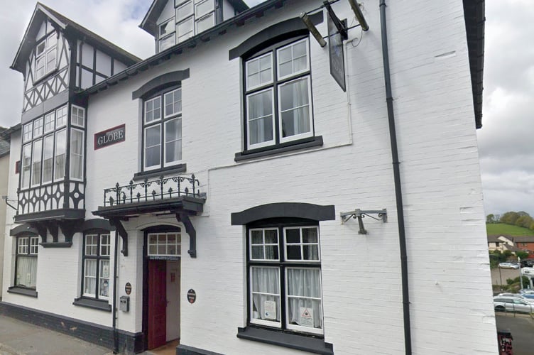 Globe Inn, Chudleigh. Image: Google Street View