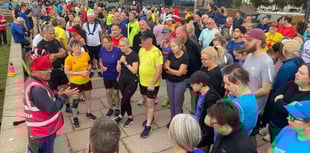 Teignmouth Youth Council's fundraising Parkrun