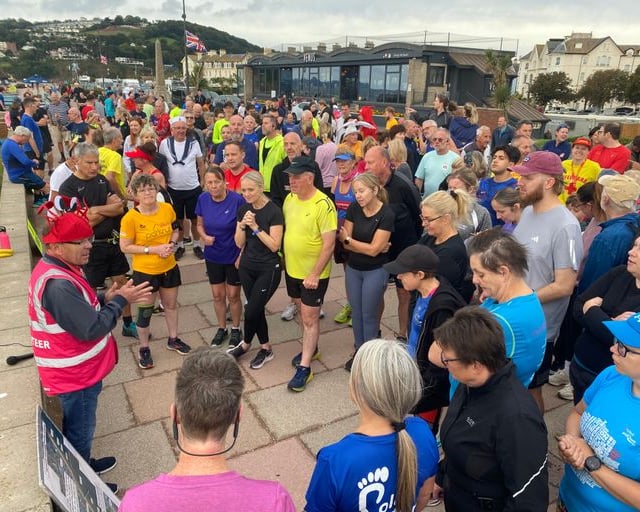 Teignmouth Youth Council's fundraising Parkrun