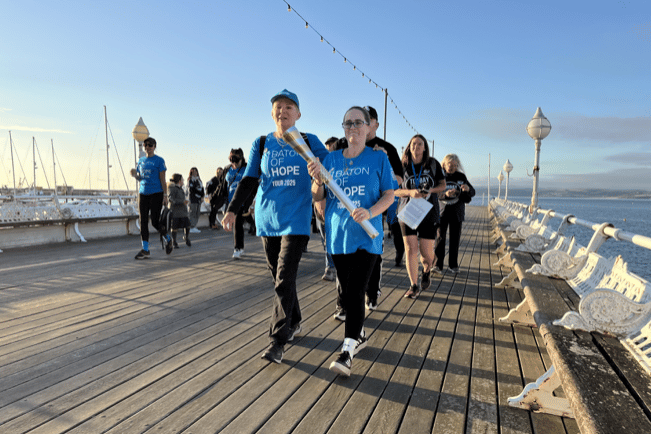 Baton of Hope relay starts in Torquay