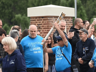 100 locals will carry suicide awareness baton 