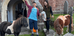 Ponies blessed at pet service as church welcomes Priest Osaro 