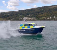 Devon and Cornwall Police launch police boat Neptune