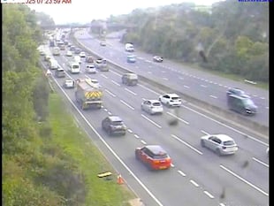 Motorway closed after major incident