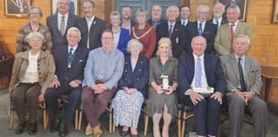 Devon councillors honoured for service