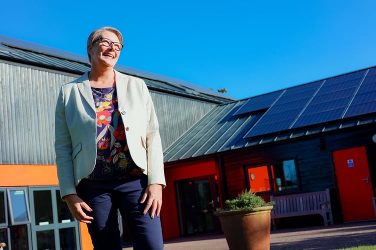Broadhempston Primary School headteacher Karen Barlow. Photo Dannie Carter 