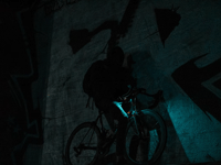 Police warning: Young people on bikes at night without lights