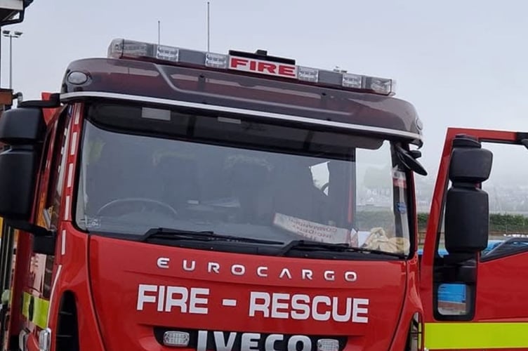 Dawlish fire engine