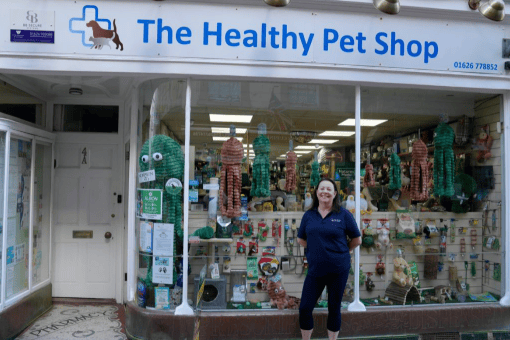 Jo Gask, owner of The Healthy Pet Shop