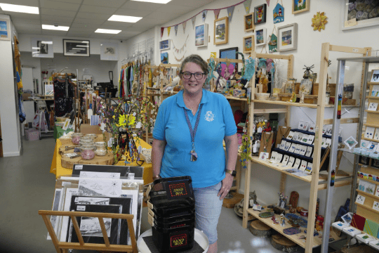 Dawn Head, owner of Devon Sand Box
