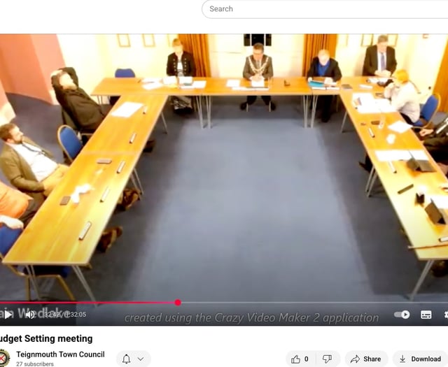 Petition asks Teignmouth Town Council to resume live-streaming