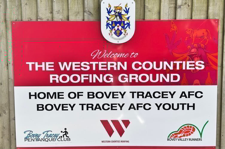 Western Counties Roofing Ground, home of Bovey Tracey AFC