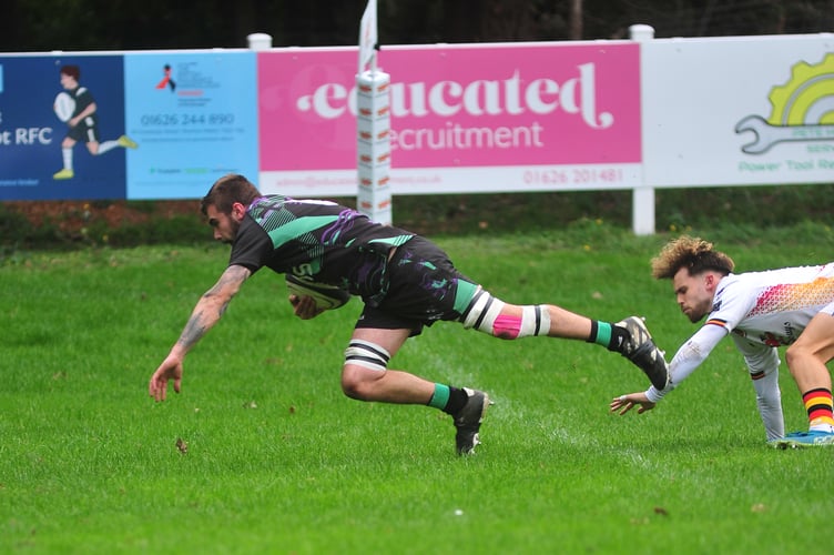 Rugby. Counties 3  Tribute Ale Devon North & East SW Division. Newton Abbot Spartans versus New Cross. Not a good day at Rackerhayes for the All Whites second team who went down 0-64 to  their neighbours from Kingsteignton