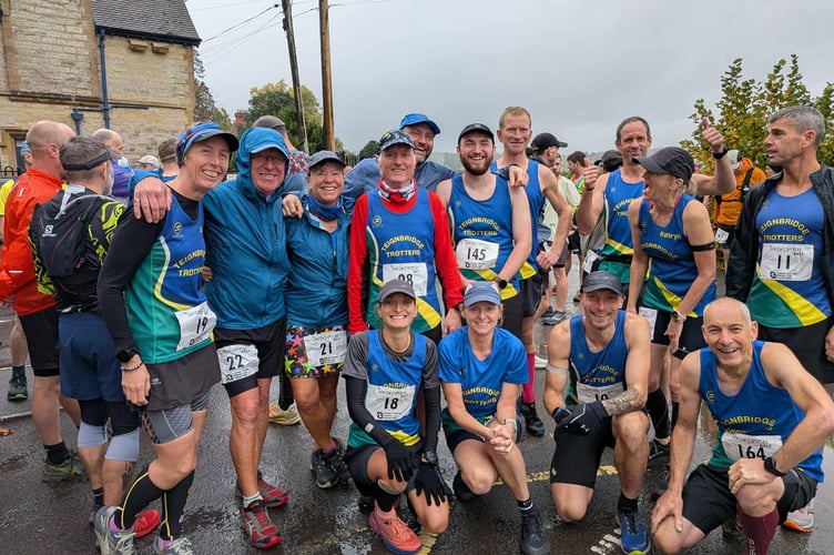 Trotters' Herepath Half team photo.