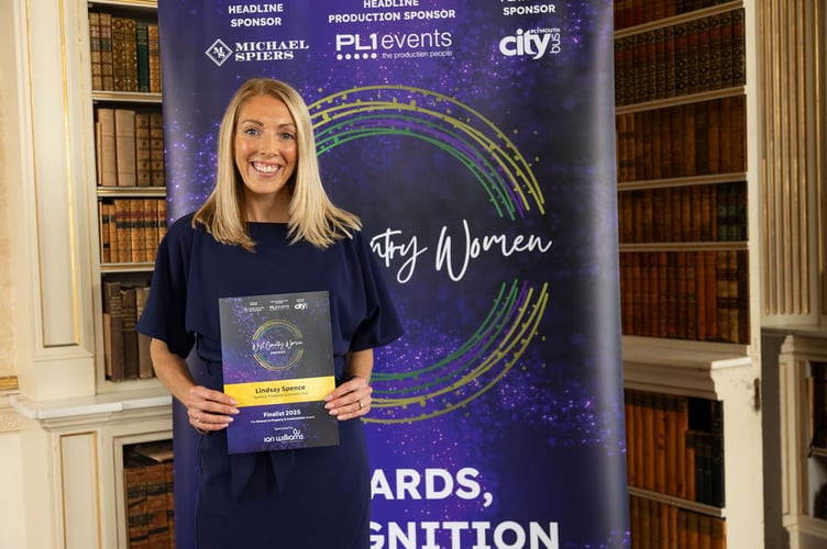 Lindsay Spence has been shortlisted for the women in property and construction category in the 2025 West Country Women Awards. (Photo: Aisling Madill)