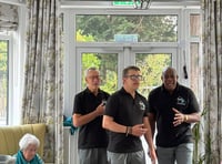Singers bring joy to care home residents 