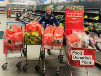 Tesco Kingsteignton launches food drive