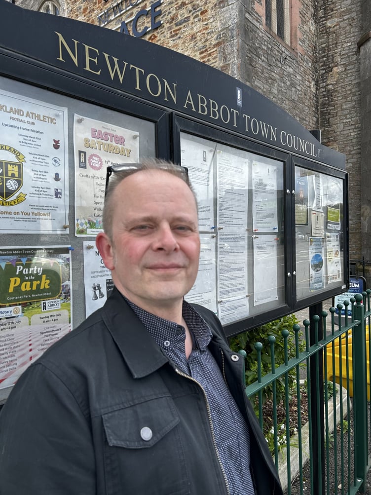 Pierre Doutreligne, Newton Abbot Town Council Projects and Strategy Officer