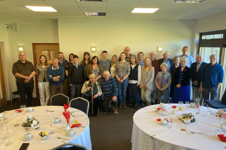 Present and past members, as well as their families, celebrated the club's 80th anniversary with a special lunch at Bovey Tracey Golf Club