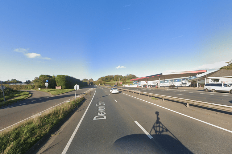 A38 Eastbound
