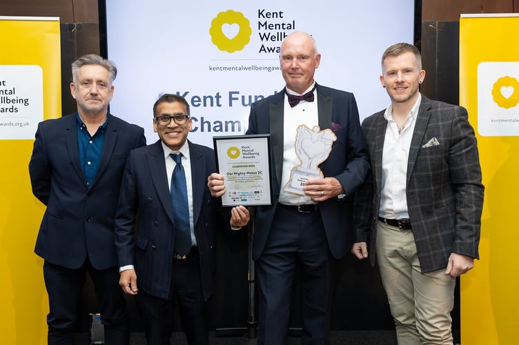Andy Purvis Kent Mental Wellbeing Awards Oar Mighty Mates 2C