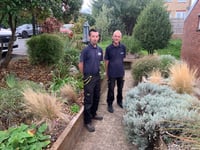 Garden centre helps support charity's community allotment