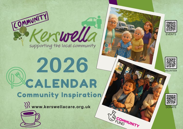 Kerswella has launched a fun, illustrated fundraising calendar to raise awareness of what it does