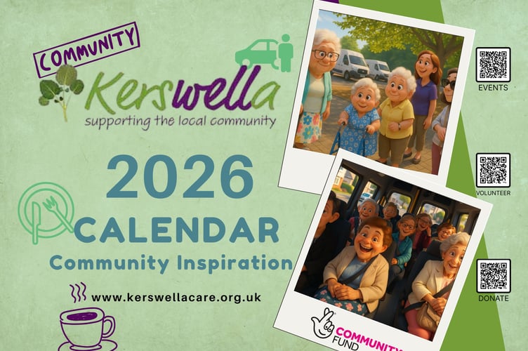 Kerswella has launched a fun, illustrated fundraising calendar to raise awareness of what it does