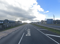 Traffic moving slow after spillage on A38